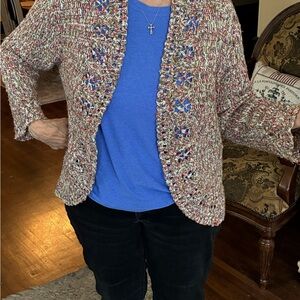 Nine West Multicolor Knit Sweater